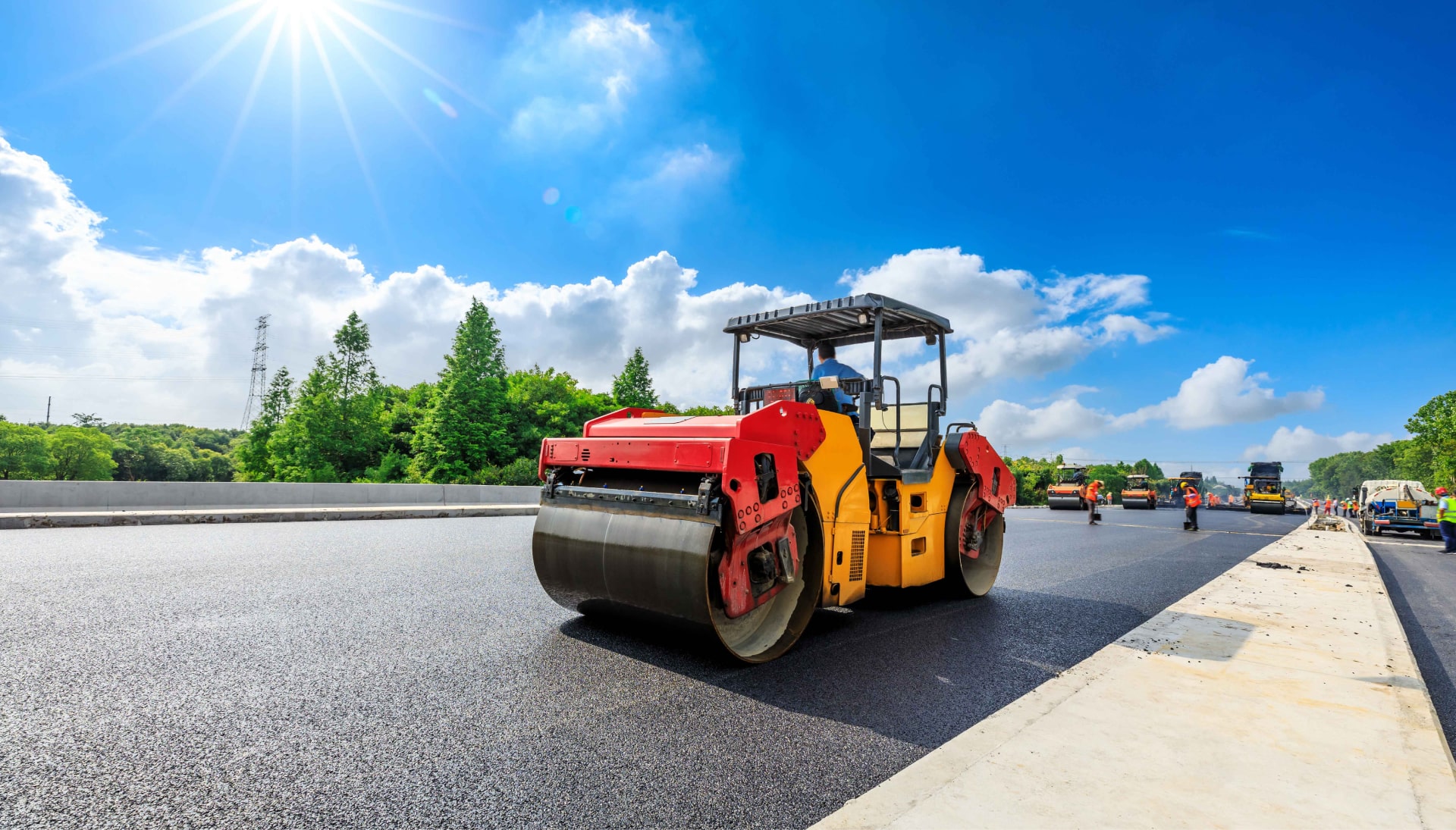 Smooth asphalt paving in Saginaw, MI creates durable surfaces.